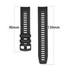 WUWOCJ Soft Silicone Band Compatible for Garmin Instinct/Instinct 2/Solar/Tactical/Tide/Esports Wristband