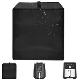 TRINENOX Air Fryer Cover for Ninja AF101 4QT, Fits Instant Pot Vortex 6QT XL & Chefman 4QT, Heavy Duty Heat/Dust Proof Waterproof Cover, 13.79"x10.24"x11.82"H