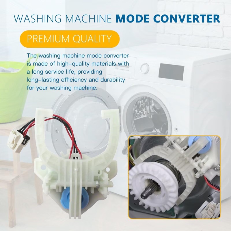 Qblahip New WH03X30517 WH05X25036 Clothes Washer Mode Shifter Actuator Assembly