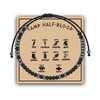 KUIYAI Camp Half-Blood Morse Code Bracelet for Book Lover, Greek