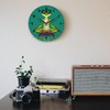SPUNKER Wall Clock,Funny Frog Wall Clocks for Living Room Decor,Yoga