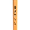 TRU RED Pre-Sharpened Wooden Pencil, 2.2mm, #2 Medium Lead, 72/Carton
