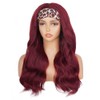 Long Wavy Headband Wigs for Women, Glueless Wear and Go