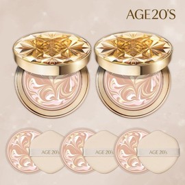 Age20s 에이지투웨니스 에센스커버팩트 로얄 골드 실속구성 Age20s Essence Cover Pact Royal Gold Value Set