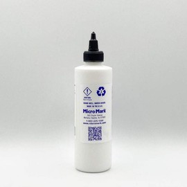 Micro-Mark White Acrylic Primer, 8oz - Made in USA Acrylic Surface Primer for Models, Miniatures, and Crafts