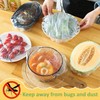 MAQIHAN 100 Bowl Covers Bread Proofing - Extra Large Plastic