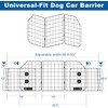 OUSHENG 2 Pack Dog Barrier for SUV, Adjustable Large Car