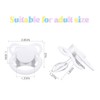 Landofgenie Large Teat Shield Dummy for Adults White