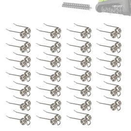 29272 Durable Steel Dethatcher Tines, Compatible with Greenworks 27022 29272 2500600G 10 Amp 14" Corded Dethatcher, Durable Steel Scarifier Tines Parts, Lawn Tractor Attachments Set, 27 Pack