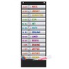 Godery Daily Schedule Pocket Chart, 13+1 Scheduling Pocket Chart with18
