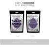 SILSTAR PROFESSIONAL Konjac Facial Sponge Tear Drop Rose Red Clay