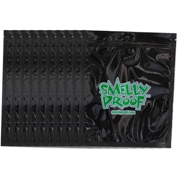 SMELLY PROOF - The Original No-Odor Black Baggie - Reusable - Made in the USA