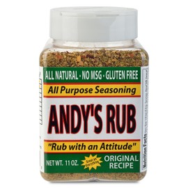 Andy's Rub, an All Natural Rub with Attitude, 11 oz.