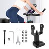 Stationary Bike Swivel Pivot Aluminum Rotatable Monitor Adjuster for Peloton
