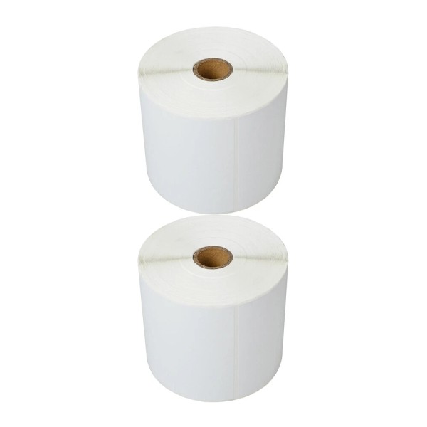 printerera 2Rolls 4x6 Direct Thermal Shipping 500 Labels For Zebra