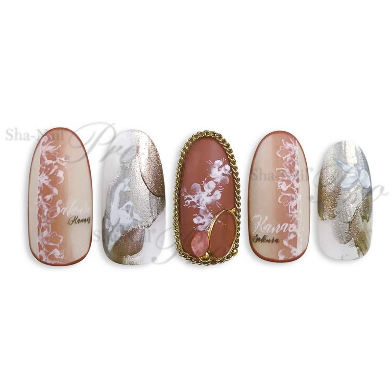 PARTS SHA-NAIL Sha-Nail Pro Kanae Sakura soft white 1 piece