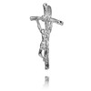 JEVELION Cross Pendant 925 Sterling Silver Cross Jesus Christ Crucifix