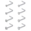 MODRSA Nose Studs Nose Rings Studs 20g Nose Stud for