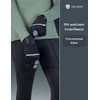SWORTS Running Gloves, Winter Running Gloves with Fleece and Waterproof
