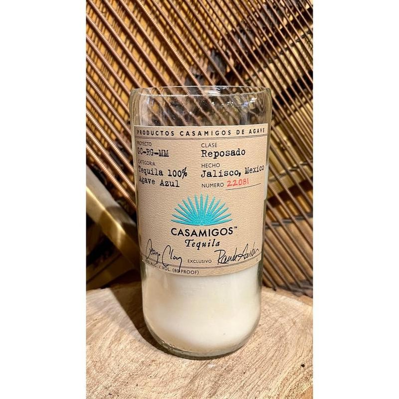 Casamigos Tequila Bottle Candle - Style: Blanco Label