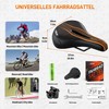 HENMI Bicycle Saddle Men Women Comfortable Breathable Shock Absorbing Ergonomic