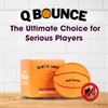 QBOUNCE Silent Basketball - Quiet Bouncing Basketball for Indoor Play