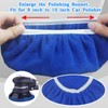 Buffing Bonnets Kit - 12pcs Polishing Bonnets for 9-10 Inch