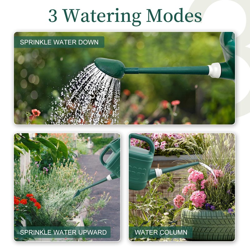 2 Gallon Watering Can, Garden Watering Can Outdoor, Plant Water