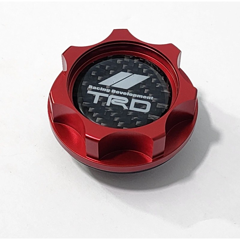Unbranded RED ENGINE OIL FILLLER CAP FOR CARBON FIBER COROLLA