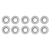 10 Pcs Lathe Insert Carbide CNC Milling Insert Coated Indexable