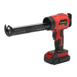 20V Caulk Gun, Electric Caulk Gun, 4 Gear Propulsion Speeds Adjustable, Electric Caulking Glue Gun, Cordless Caulking Gun, 10.15-12.17Oz Caulk Gun for Filling, Sealing