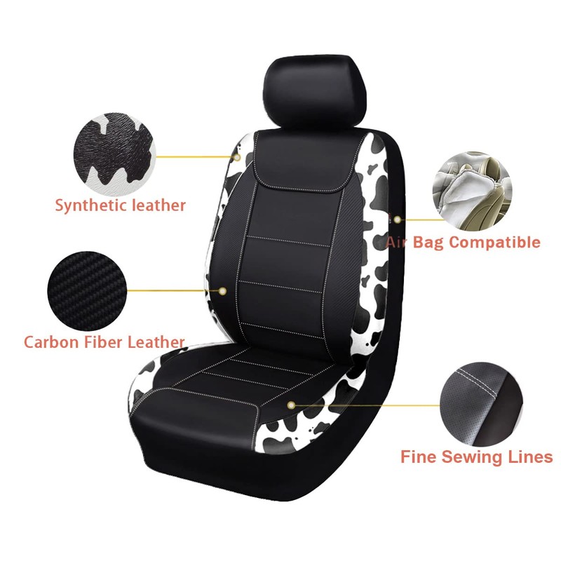 Flying Banner car seat Covers Protects Water Proof Faux Leather
