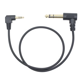 Xilaghy 90 Degree 1/8 to 1/4 Stereo Audio Cable, Right Angle 3.5mm TRS Male to 6.35mm...