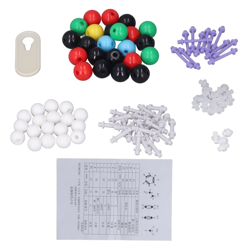 Chemistry Molecular Model Kit for Students 3D Modeling Universal Strong