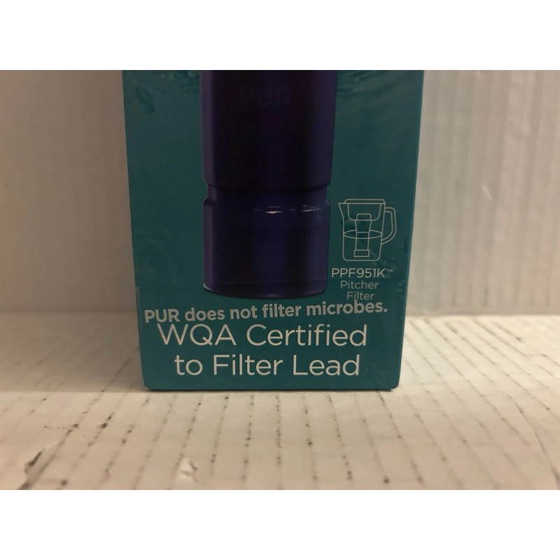 PUR Plus PPF951K Pitcher Filter Reduces 3x More Contaminants than
