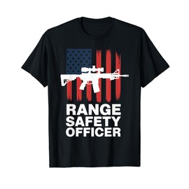 Range Safety Officer RSO Firearm Safety T-Shirt