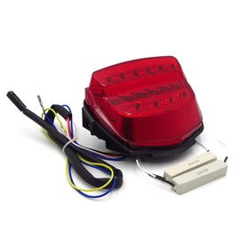 XKH- Motorcycle Led Tail Brake Light Compatible with 2008-2012 Honda Cbr 1000Rr Cbr1000Rr Rr Fireblade Smoke [B07FXSXXJK]