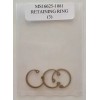 MS16625-1081 Retaining Ring 29/32" O.D. Internal Plated Steel - Lot