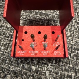 Axis Dental R.A.P.T..O.R Bur Block Aluminum 11 Hole