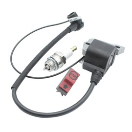 Replace Ignition Coil & On Off Stop Switch & Spark Plug for Husqvarna Chainsaw 50 51 55 266 268 272 61 254 257 261 262