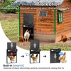 Large Automatic Chicken Coop Door, Aluminum Automatic Chicken Door with