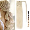 SEGO Ponytail Hair Piece, Extension Clip in Real Remy Hair