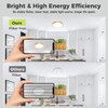 hepside LED Ceiling Light,3000K/4000K/6500K 3 Color Temperature, Waterproof IP54 LED