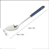 Serving Spoon Cooking Spoon Stainless Steel Hanging Hole Dishwasher Safe