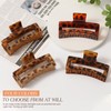 4 PCS 5 Inch Extra Large Claw Clips for Women,