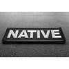 Native Patch - 4x1.5 inch - Embroidered Iron on Patch