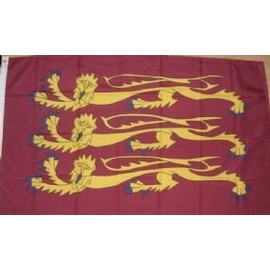 Flag King Richard I of England Lionheart 1189 to 1199 150cm x 90cm