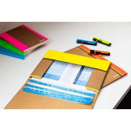 DONAU LIFE 2710001FSC-30 Clipboard / Writing Board / Clipboard Folder A4 Hard Cardboard / Cardboard with Metal Clip / Strong Clamp with Rounded Corners | Colour - Pink / Ideal for Office School and