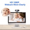 Webcam for PC with Microphone, HD 1080P Streaming Web Cam