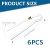 6pcs Hearing Aid Tubes, Hearing Aid Tubes Replacement NHS with
